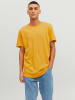 Jack & Jones Basic T-Shirt Rundhals Kurzarm JJEBASHER in Gelb