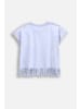 Coccodrillo T-Shirt mit kurzen Ärmeln in blau