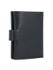 Esquire New Silk Geldbörse Leder 7,5 cm schwarz