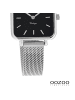 Oozoo Armbanduhr Oozoo Vintage Series silber klein (ca. 26x26mm)