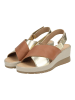 Igi&Co Sandalen Braun/Gold
