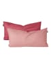 Schiesser Renforcé-Kissenhüllen Doubleface in Rosa