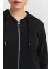 Oxmo Kapuzensweatjacke OXLova in Schwarz