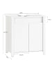 SoBuy Unterschrank in Reinweiß - (W) 34 x (H) 65.5 x (L) 60 cm