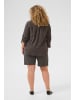 KAFFE curve Langarm - Hemd KCnana Regular fit in Black Oyster