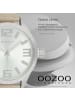 Oozoo Analog-Armbanduhr Oozoo Timepieces beige extra groß (ca. 51mm)