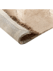 Beliani Geflochtener Teppich SAZOO in Beige - (W) 160 x (L) 230 cm