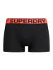 Superdry Boxershort 3er Pack in Orange/Schwarz/Grau