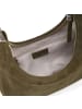 FREDs BRUDER Velvet Wild Umhängetasche Leder 26.5 cm in khaki