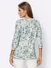 WITT WEIDEN Shirt in mint-grau-bedruckt
