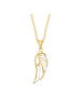 Amor Kette mit Anhänger Gold 585/14 ct in Bicolor