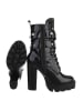 Ital-Design Stiefelette in Schwarz