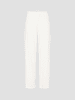 Erlich Textil  Light Touch lange Schlafhose aus Lyocell - seidig weich in ecru