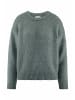 Hessnatur Strick Pullover in fichtengrün
