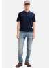 Jack & Jones Poloshirt Bluriley in Dunkelblau / braun