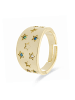 Luxenter Ring Etav mit 18 Karat  verstellbar Gelbgold-Etav gold