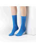 MUNADUNA 4er-Set '3D Streifen' Socken Dunkel