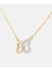 Diamant L'éternel Halskette aus 375 Gelbgold mit Diamant Herz-Design