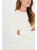 SAINT TROPEZ Strickpullover GelaSZ Lockere Passform in Bright White