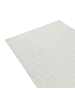 Beliani Kurzflor ANTERO in Weiß - (W) 160 x (L) 160 cm