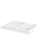 Beliani Kuscheldecke TOURZA in Weiß - (W) 180 x (H) 2 x (L) 220 cm