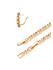 faina Women Jewelry Set in rose gold red