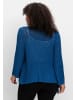 sheego by Joe Browns Strickjacke in blaubeere