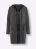 Heine Shirtjacke in graphit-meliert