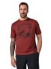 JP1880 Kurzarm T-Shirt in kupfer braun