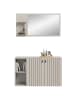 ebuy24 Garderobenmöbel Station Kaschmir 106 x 37 cm