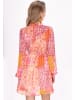 IZIA Women Dress in orange multicolor