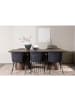 ebuy24 Essgruppe Olivia (7-teilig) Mokka 100 x 210 cm