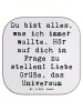 Mr. & Mrs. Panda Untersetzer Spruch Hoffnung und Selbstliebe mit... in Weiß