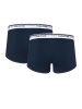 Timezone Nahtlose Boxershorts im 2er-Set mit Komfortbund in zeitlosem Design in Blau