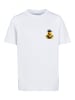 F4NT4STIC T-Shirt Rubber Duck Captain TEE UNISEX in weiß