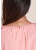 MADELEINE Sommerliches Freizeitshirt mit Falten in puderrosé