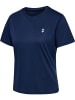 Hummel T-Shirt Hmlpulse Damen in DRESS BLUES