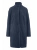 Hessnatur Wollfleece Mantel in graphitblau
