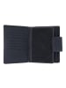 Golden Head Polo Geldbörse RFID Leder 11 cm marineblau