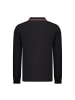 NORWAY 1963 Schwarz Baumwolle Herren Polo Hemd