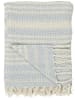 IB Laursen Plaid Creme Hellblau Streifen