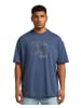 G-Star Raw Coord Graphic Relaxed T-Shirt rank blue