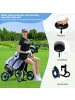 COSTWAY Golftrolley 3 Rad in Blau