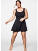 sheego Badekleid in schwarz