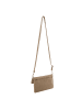 FREDs BRUDER Endless Beads Clutch Tasche Leder 28 cm taupe