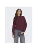 JDY Pullover in maroon banner