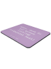 Mr. & Mrs. Panda Mouse Pad Spruch Dank an Hundesitter mit Spruch in Lavendeltraum