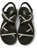 Camper Sandalen " Match " in Schwarz / Weiß