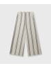 10Days WIDE KLEG JOGGER STRIPES in Soft White