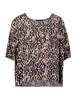 Betty Barclay Schlupfbluse mit Schmucksteinen in Dark Blue/Brown